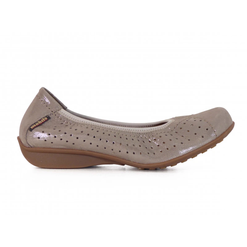 Ballerine En Cuir Mephisto Mobils Confort Camel – Image 2