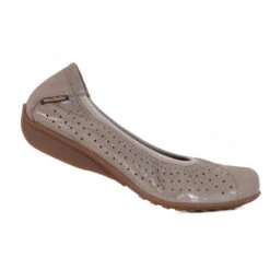 Ballerine En Cuir Mephisto Mobils Confort Camel