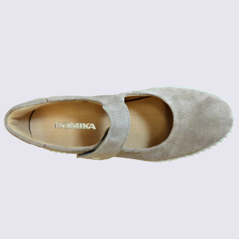 Ballerines Romika, Ballerines Tendance Semelle épaisse Femme Nude – Image 3