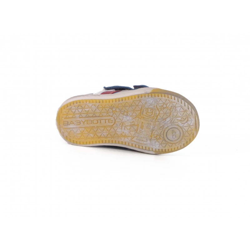 Basket Babybotte Appolon Cuir Velcro Enfant – Image 4