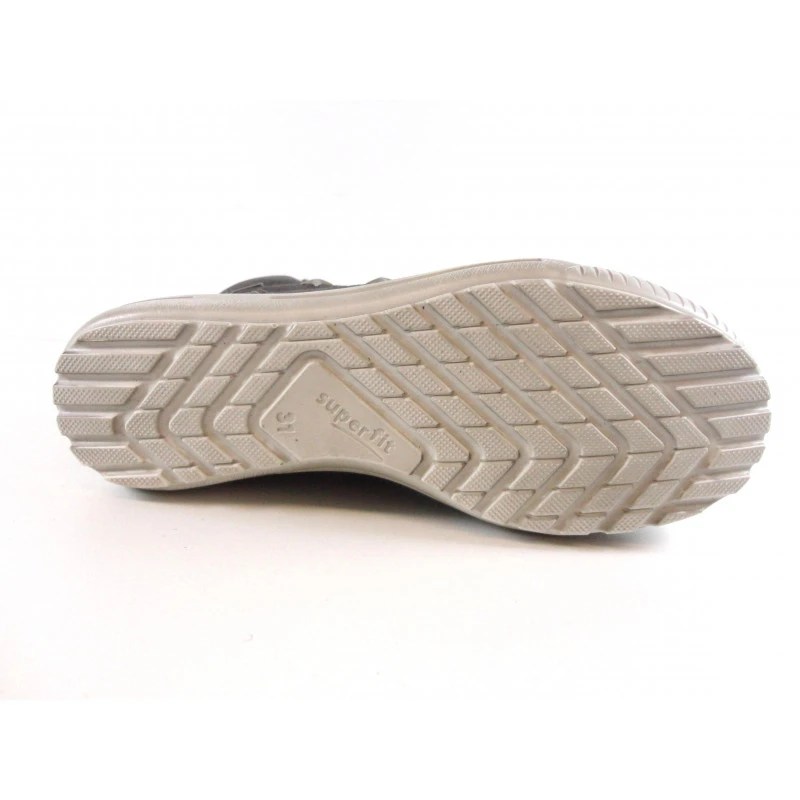 Basket Montante Enfant Fille Grise Superfit – Image 4