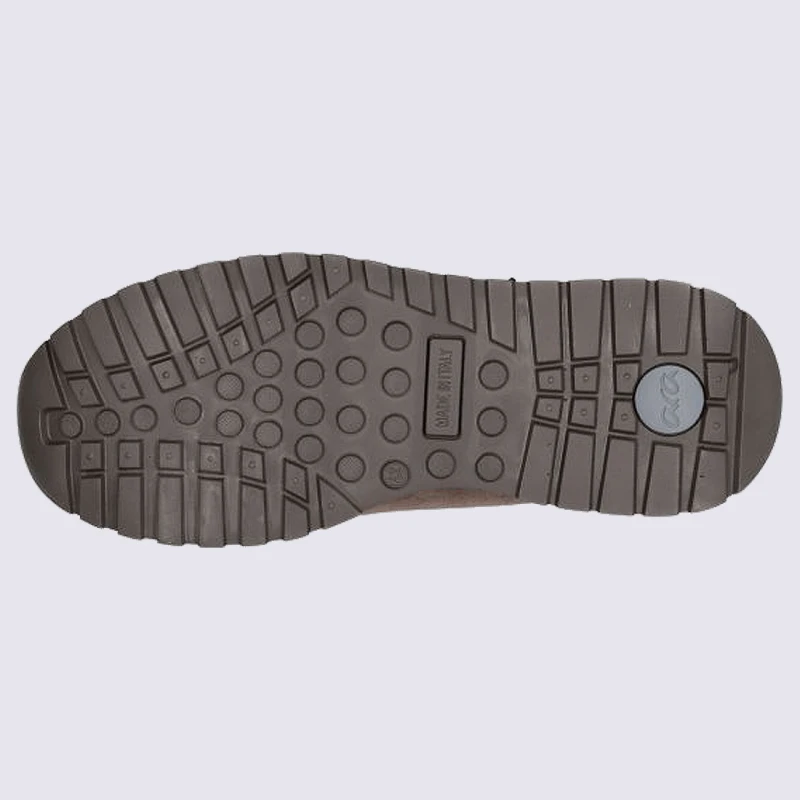 Baskets Ara, Baskets Sportives Homme En Cuir Marron Et Bleu – Image 4