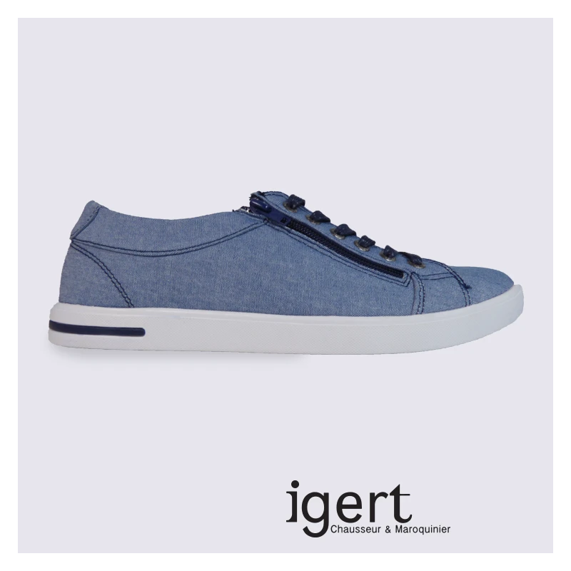 Baskets Basses Homme Kdopa Bleu Jeans