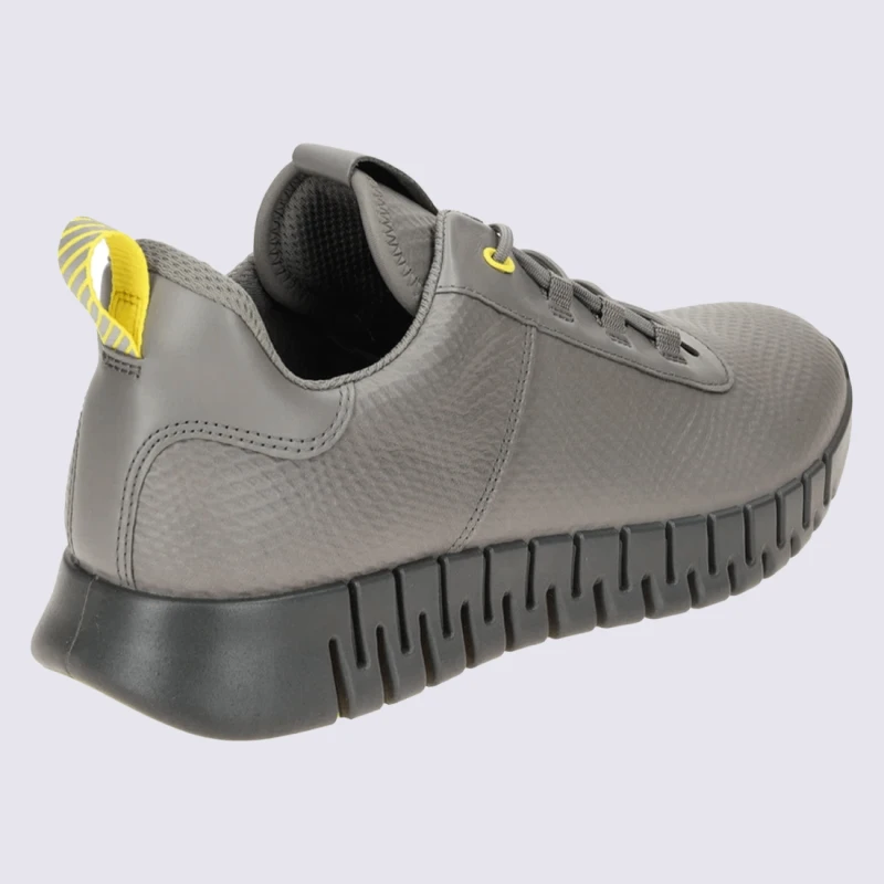 Baskets ECCO, Basket Sobres Et Stylée Homme En Cuir Acier – Image 2