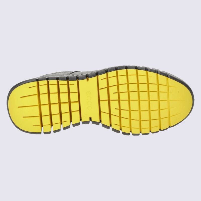 Baskets ECCO, Basket Sobres Et Stylée Homme En Cuir Acier – Image 4