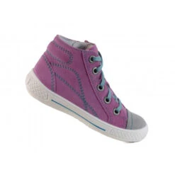 Baskets Hautes Fille En Cuir à Zip Superfit