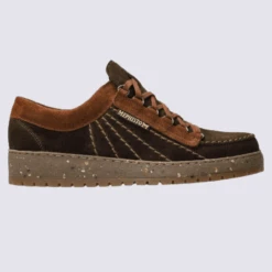 Baskets Mephisto, Baskets Tendances Homme En Cuir Velours Marron