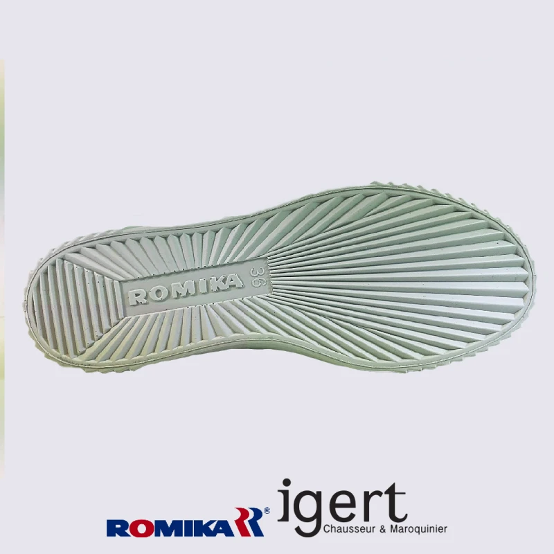 Baskets Romika, Baskets Semelles épaisses Femme En Cuir Noir – Image 4