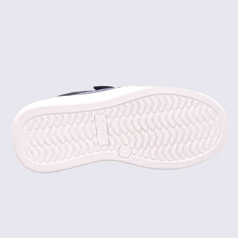 Baskets Superfit, Baskets Résistantes Garçons En Cuir Et Textile Bleu – Image 4