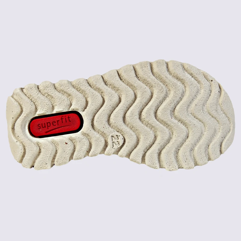 Baskets Superfit, Baskets Tendances Filles En Cuir Et Textile Rose Et Orange – Image 4