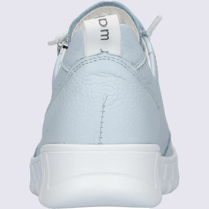 Baskets Waldlaufer, Baskets Confortables Et Tendance Zippées Femme En Cuir Bleu – Image 5