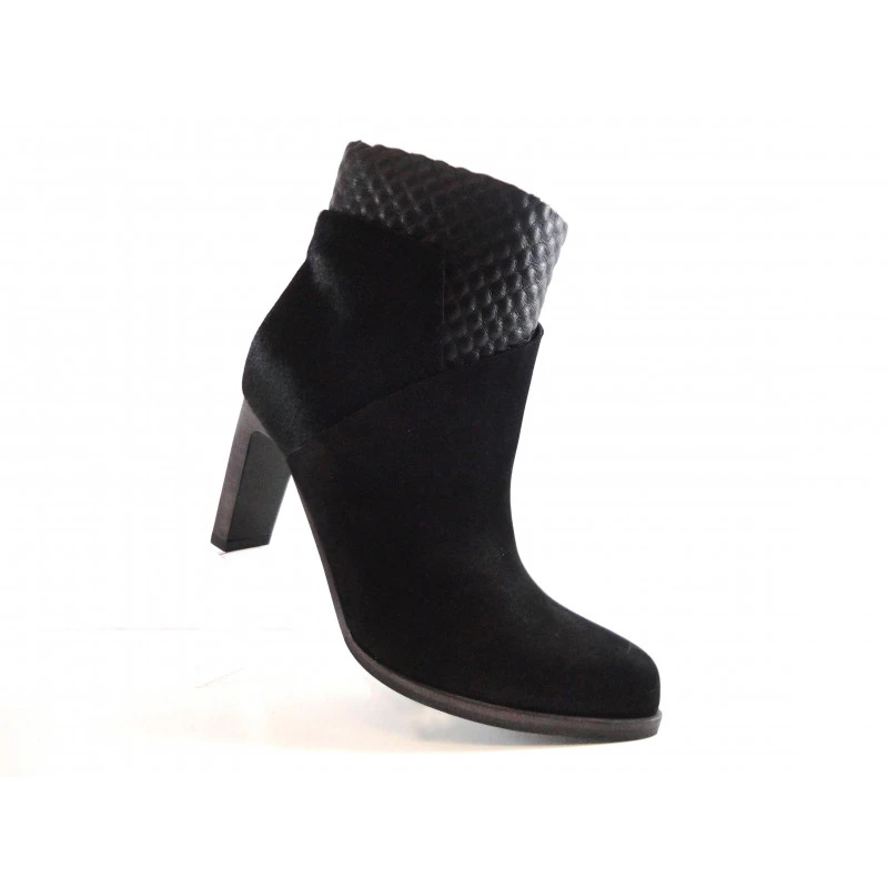 Bottine Femme Talon Original Noir Puro