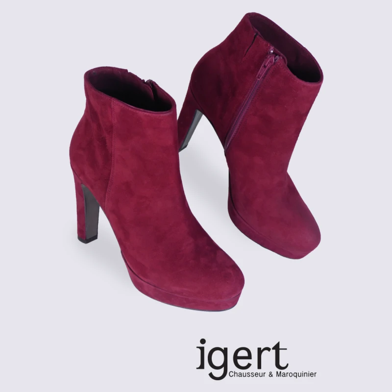 Bottines à Talon K&S En Cuir Tendance – Image 2