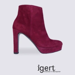 Bottines à Talon K&S En Cuir Tendance