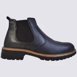Bottines Ara, Bottines Chelsea Homme En Cuir Noir