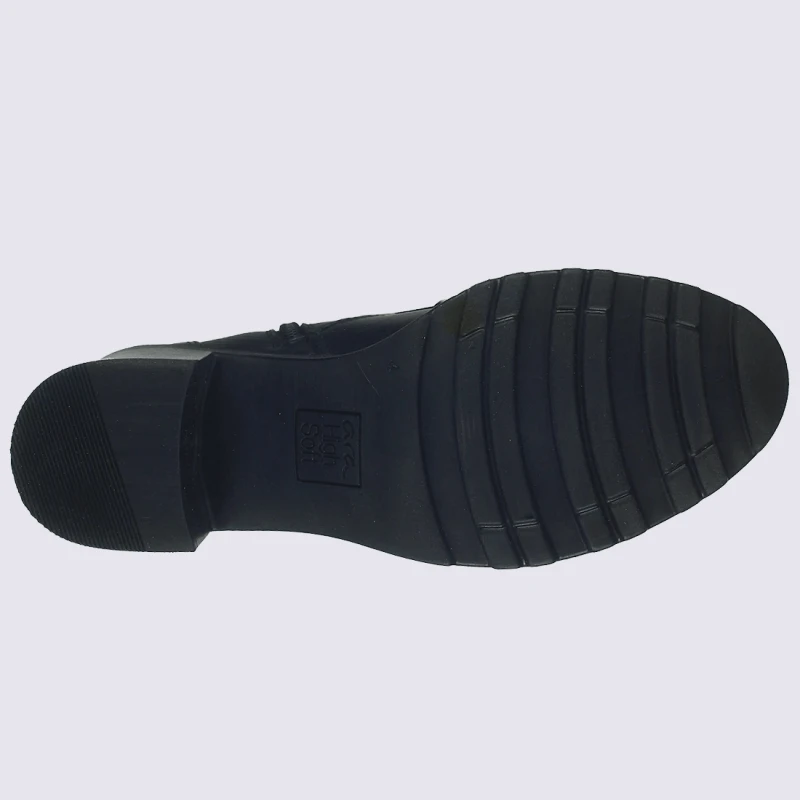 Bottines Ara, Bottines élégantes à Talons Femme En Cuir Noir – Image 4