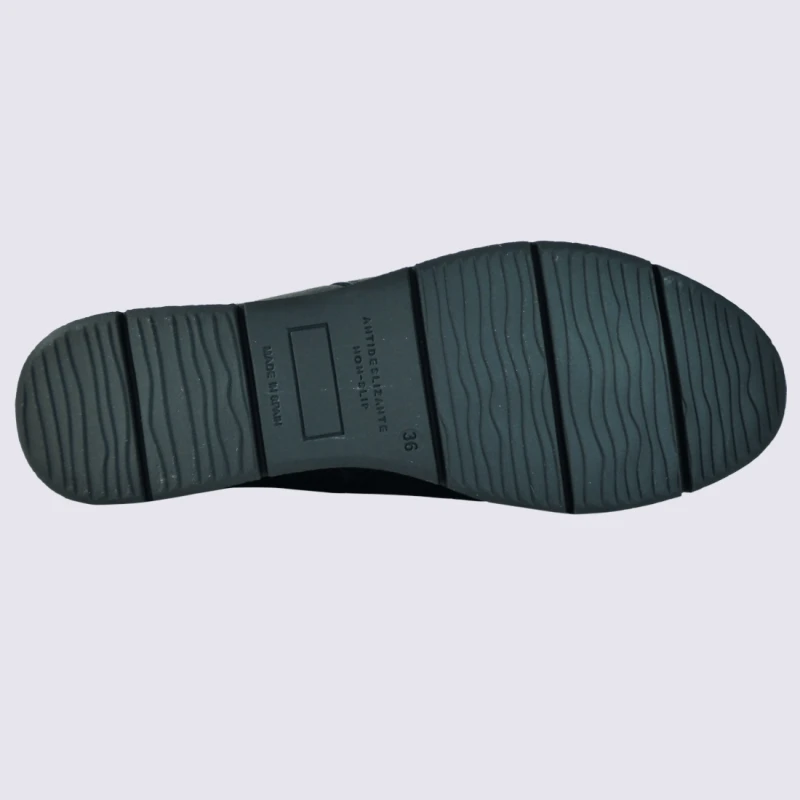 Bottines Arima, Bottines Fourrées Femme En Cuir Noir – Image 4