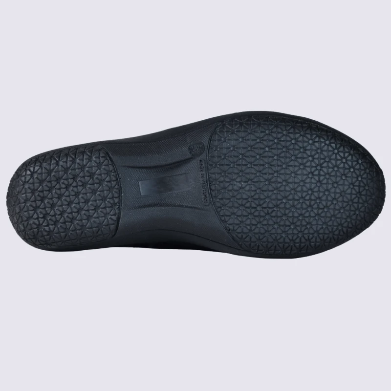 Bottines Arima, Bottines Plates Motif Serpent Femme En Cuir Noir – Image 4