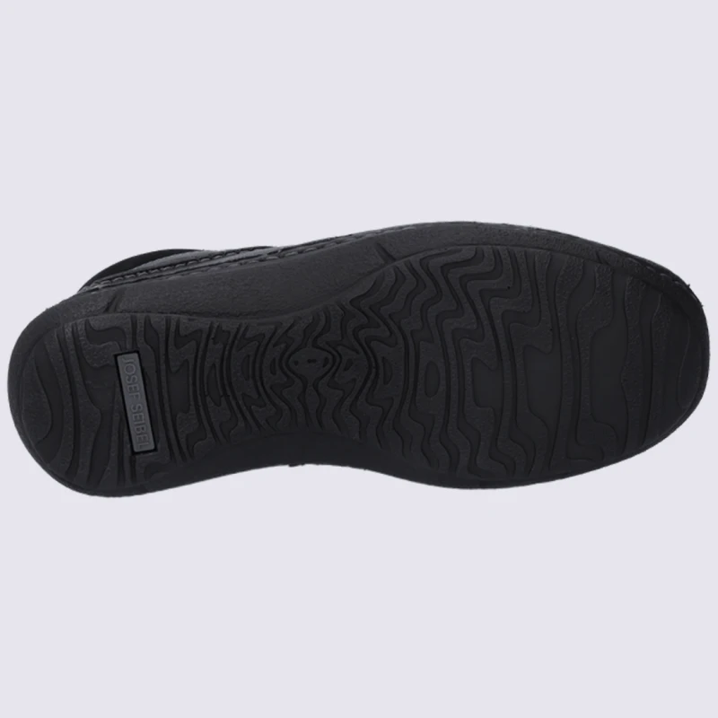 Bottines Josef Seibel, Bottines à Lacets Homme En Cuir Noir – Image 4
