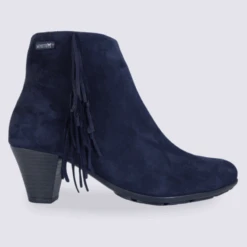 Bottines Mephisto, Bottines à Franges Femme En Cuir