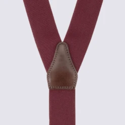 Bretelles Bernd Götz, Bretelles Confortables Et élastiques Bordeaux