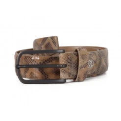 Ceinture Bern Götz Motif Python En Cuir Tendance