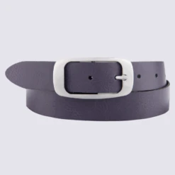 Ceinture Bernd Götz, Ceinture Classique En Cuir Lilas