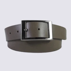Ceinture Bernd Götz, Ceinture Pour Femme En Cuir Taupe