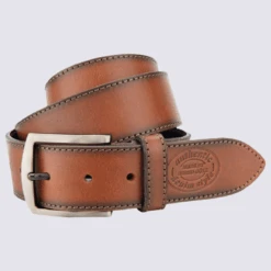 Ceinture Bernd Götz, Ceinture Pour Homme En Cuir Cognac