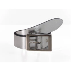 Ceinture Bernd Götz En Cuir Argent Femme