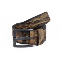 Ceinture Bernd Götz En Cuir Marron Vieilli Homme