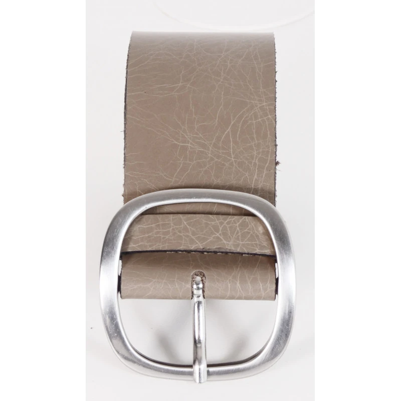 Ceinture Bernd Götz Grise Taupe En Cuir Femme – Image 2