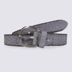 Ceinture Femme Bernd Götz En Cuir Brillant Métallisé