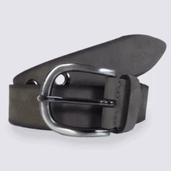 Ceinture Femme Bernd Götz En Cuir Taupe