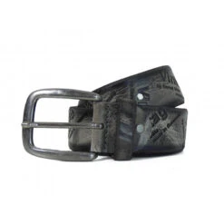 Ceinture Homme Tendance Bernd Götz Grise Vintage