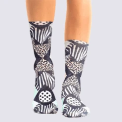 Chaussettes à Motif Animal Femme De La Marque Wigglesteps