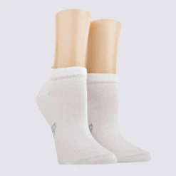 Chaussettes Doré Doré, Chaussettes Confort Femme En Coton Egyptien Blanc