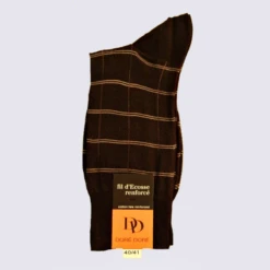 Chaussettes Doré Doré, Chaussettes Confort Homme En Fil D'Ecosse Anthracite