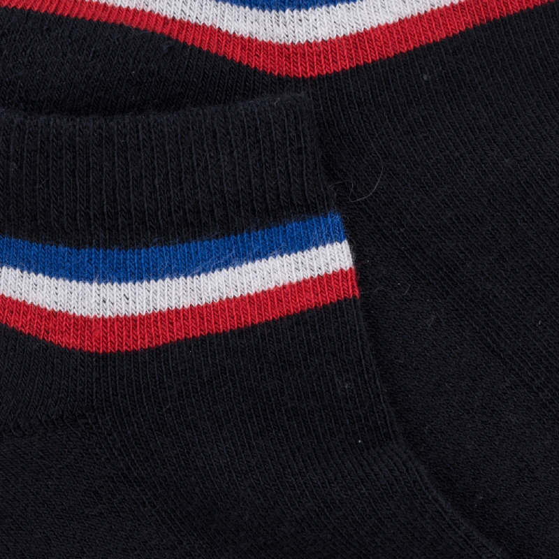 Chaussettes Doré Doré, Chaussettes édition Spéciale France JO Femme En Coton Marine Foncé – Image 3