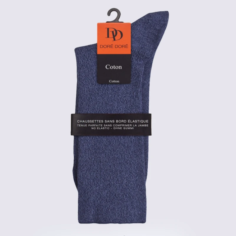 Chaussettes Doré Doré, Chaussettes Femme En Coton Jeans Foncé – Image 2