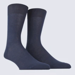 Chaussettes Doré Doré, Chaussettes Homme En Coton Pur Fil D'Ecosse Matelot
