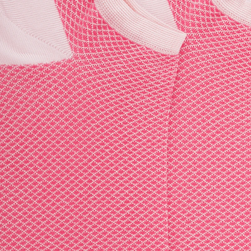 Chaussettes Doré Doré, Socquettes Petits Losanges Femme En Coton Rose – Image 3