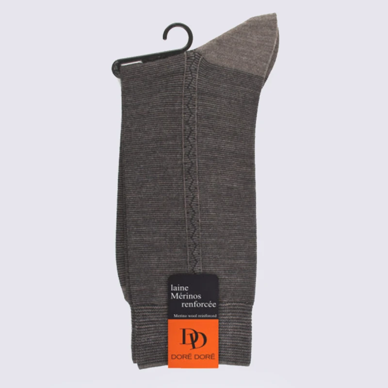 Chaussettes Doré Doré, Chaussettes Chaudes Homme En Laine Mérinos Loutre – Image 3