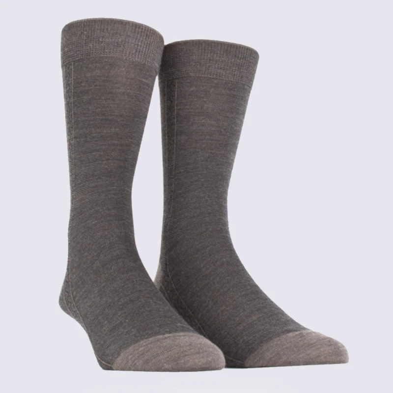 Chaussettes Doré Doré, Chaussettes Chaudes Homme En Laine Mérinos Loutre