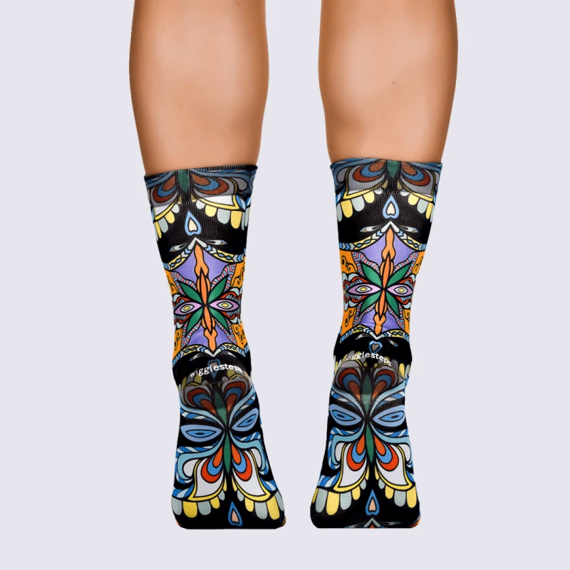 Chaussettes Wigglesteps, Chaussettes à Motif Tendance Femme Multicolore – Image 2