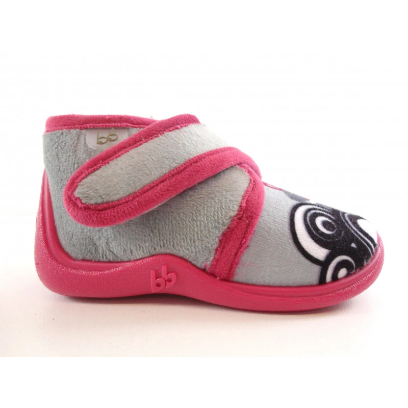 Chausson Bébé Enfant Fille Doux Lapin Babybotte – Image 2
