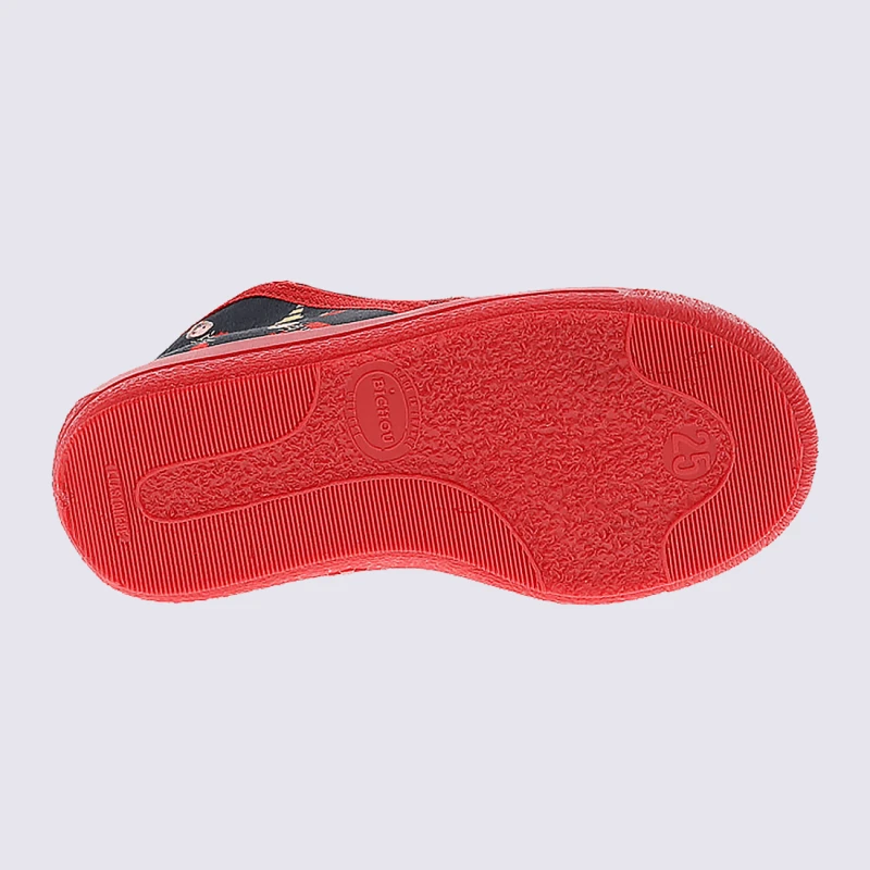 Chaussons Bellamy, Chaussons Bébé Motif Pompier Garçons Marine – Image 4