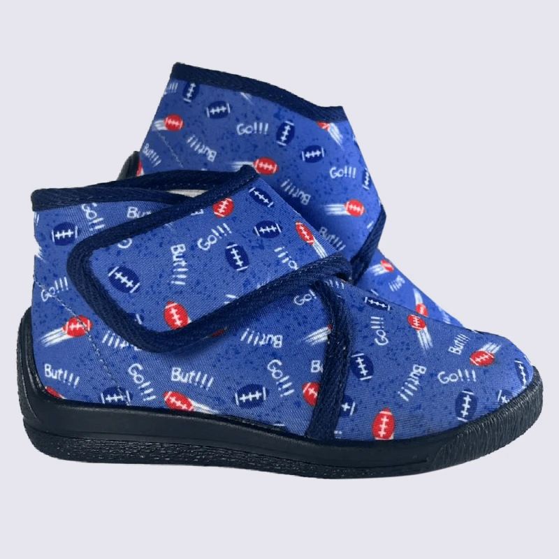 Chaussons Bellamy, Chaussons Rugby Garçons Bleu Ciel – Image 2