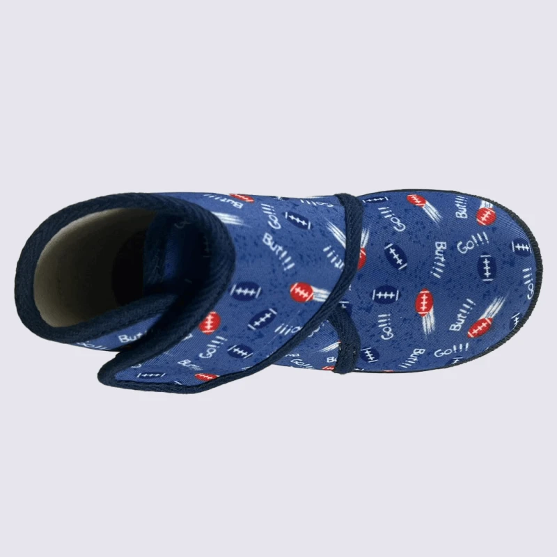 Chaussons Bellamy, Chaussons Rugby Garçons Bleu Ciel – Image 3