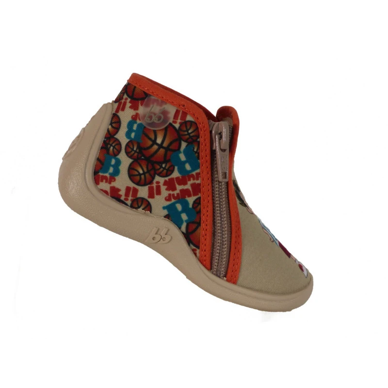 Chaussons Garçon Bébé Babybotte à Zip Basketteur – Image 2